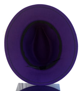 Purple Up Purple Down Fedora